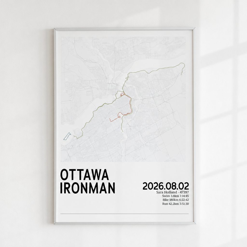 2026 Ottawa Triathlon Commemorative Print - Impact