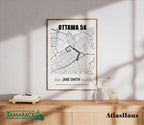 2026 Tamarack Ottawa Race Weekend Commemorative Print - Minimalist