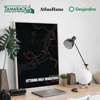 2026 Tamarack Ottawa Race Weekend Commemorative Print - Editorial Dark