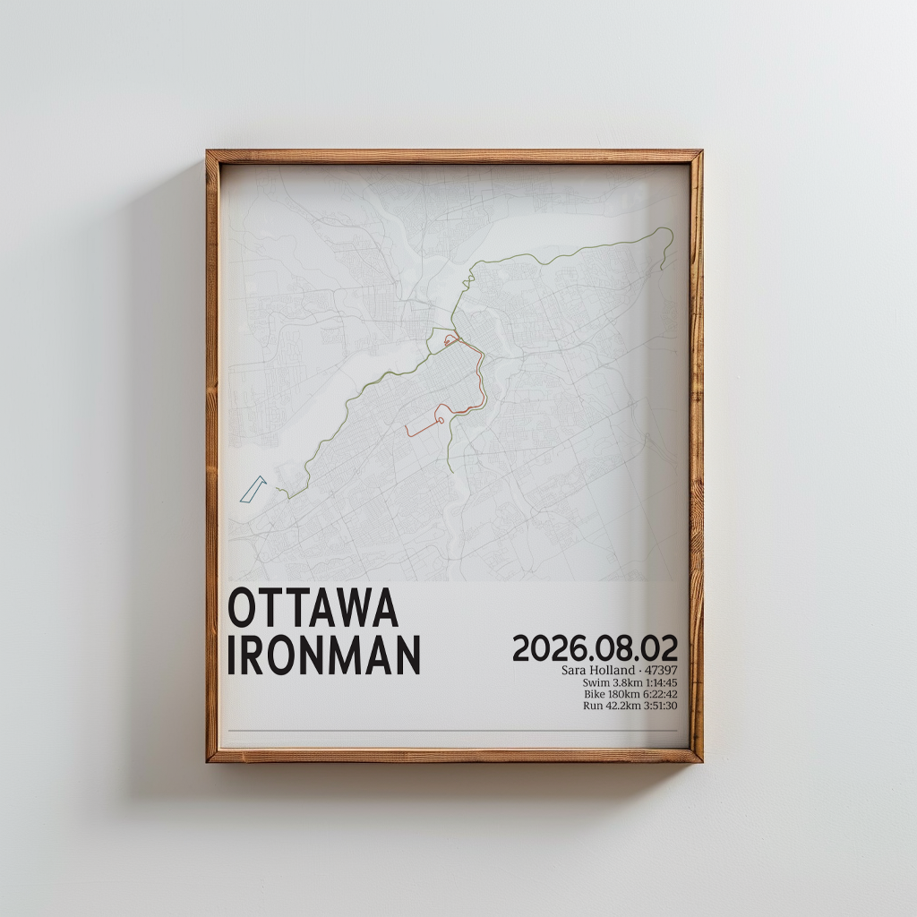 2026 Ottawa Triathlon Commemorative Print - Impact