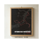 2026 Tamarack Ottawa Race Weekend Commemorative Print - Editorial Dark