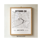 2026 Tamarack Ottawa Race Weekend Commemorative Print - Minimalist