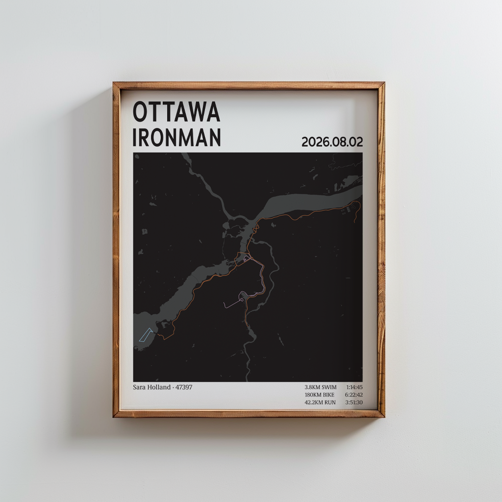 2026 Ottawa Triathlon Commemorative Print - Impact